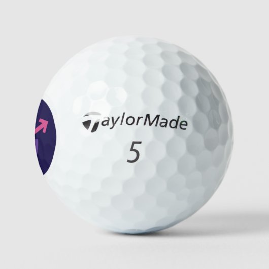 Taylor a fabriqué des balles de golf TP5 (Logo)