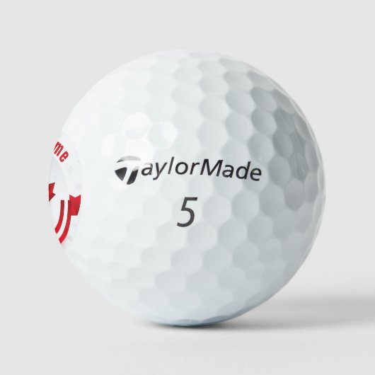 Taylor canadien personnalisé fait des balles de go (Logo)