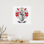 Taylor Coat of Arms Poster (Keuken)