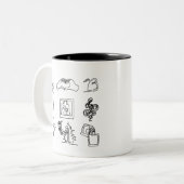 Taylor Eras Album Inspiré Line Dessin Mug (Devant gauche)