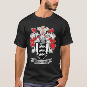 Taylor Family Crest Coat of Arms T-shirt