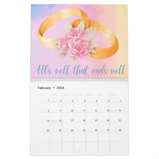 Taylor geïnspireerde kalender (Feb 2026)