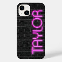 TAYLOR in PINK Neon Lights