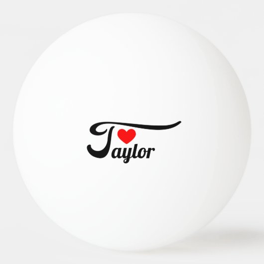 Taylor Pingpongballen (Voorkant)