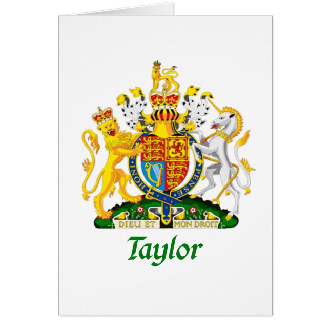 Taylor Shield of Great Britain (Voorkant)