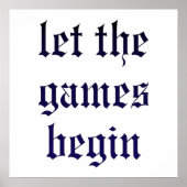 Taylor Swift laat de games beginnen Poster (Voorkant)