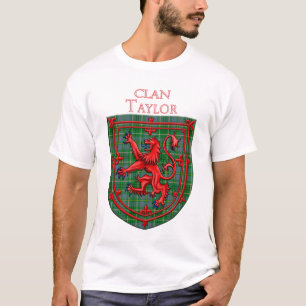 Taylor Tartan Scottish Play Lion Rampant T-shirt