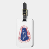 Taylor's Herfsten Minnesota Rock Klibing Carabiner Bagagelabel (Voorkant verticaal)