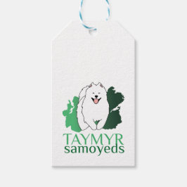 Taymyr Samoyeds logo Cadeaulabel
