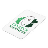 Taymyr Samoyeds logo Magneet (Linkerzijde)