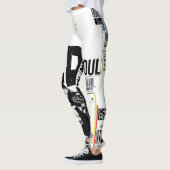 Tayt pop art Leggings motif 24SS (Gauche)