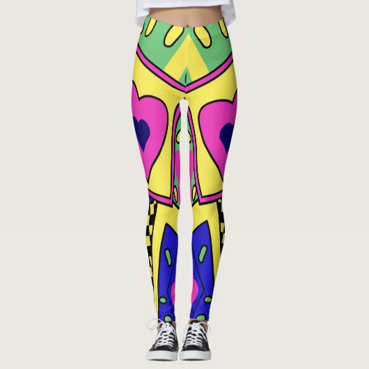 Tayt pop art Leggings motif 24SS (Devant)