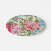 Taywanse Pioenrozen Papieren Bordje (Gekanteld)