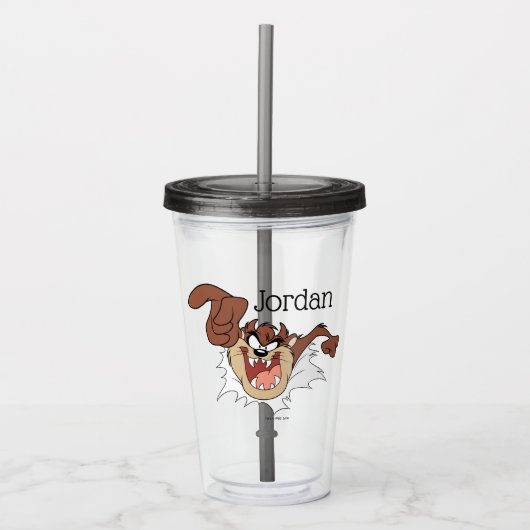 TAZ™ barstt door pagina Acryl Drinkbeker (Voorkant)