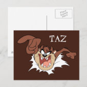 TAZ™ barstt door pagina Briefkaart (Voorkant / Achterkant)
