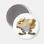 TAZ™ bij de Catcher's Mound Magneet (Voorkant / Achterkant)