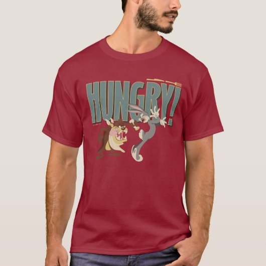 TAZ™ & BUGS BUNNY™ "Hungry" T-shirt (Voorkant)