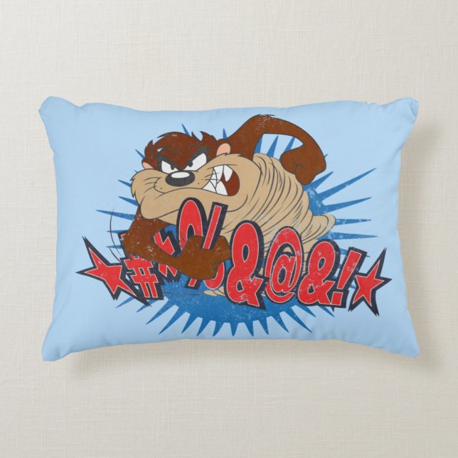 TAZ™-censuur Accent Kussen (Voorkant)