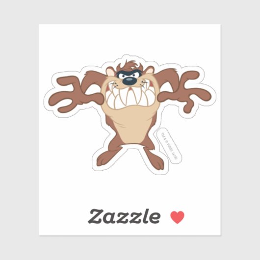 TAZ™ Clenched Tooth Grin Sticker (Vel)