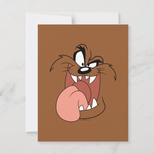 TAZ™ Crazy Smile Notitiekaartje (Voorkant)