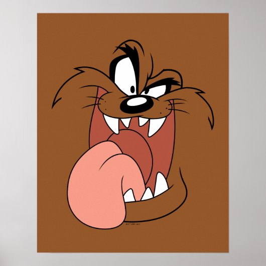 TAZ™ Crazy Smile Poster (Voorkant)