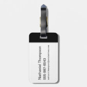 TAZ™ De duivel die je kent Bagagelabel (Achterkant verticaal)