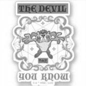 TAZ™ De duivel die je kent Sticker (Voorkant)