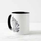 TAZ™ denkend artistiek ontwerp Mok (Voorkant links)