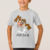 TAZ™ Draaiende Tornado T-shirt (Voorkant)