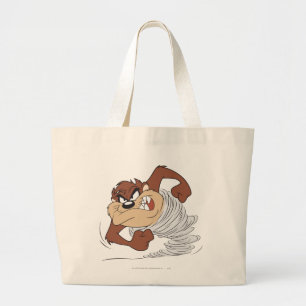 TAZ™ draait snel Grote Tote Bag