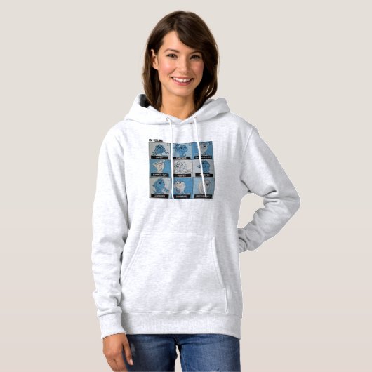 TAZ™ Emotion Checkbox Hoodie (Voorkant volledig)