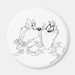 TAZ™ en meisje Magneet