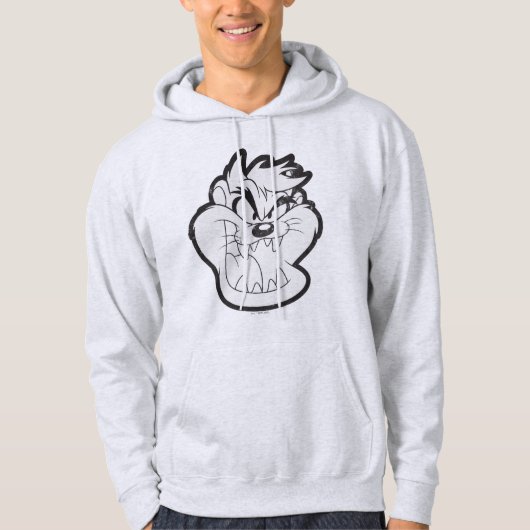 TAZ™ Evil Grin Badge Hoodie (Voorkant)