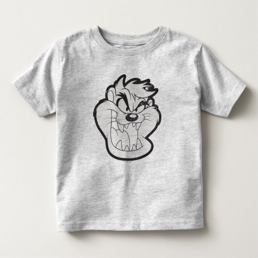 TAZ™ Evil Grin Badge Kinder Shirts (Voorkant)