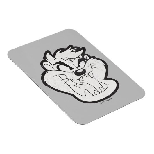TAZ™ Evil Grin Badge Magneet (Rechterzijde)