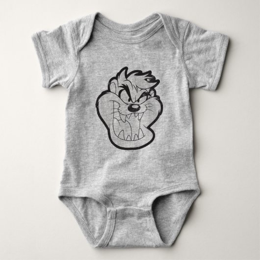 TAZ™ Evil Grin Badge Romper (Voorkant)