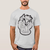 TAZ™ Evil Grin Badge T-shirt (Voorkant)