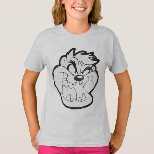 TAZ™ Evil Grin Badge T-shirt (Voorkant)