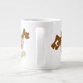 TAZ™ Evil Grin Grote Koffiekop (Achterkant)