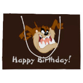 TAZ™ Evil Grin Large Cadeautasje (Achterkant)