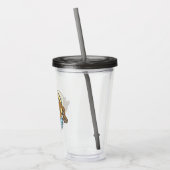 TAZ™ Expletive Circle Graphic Acryl Drinkbeker (Links)
