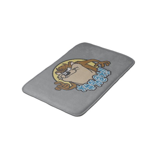 TAZ™ Expletive Circle Graphic Badmat (Gekanteld)