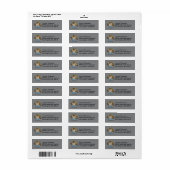 TAZ™ Expletive Circle Graphic Etiket (Full Sheet)