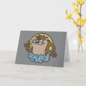 TAZ™ Expletive Circle Graphic Kaart (Gele Bloem)