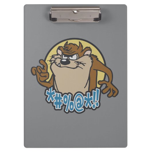 TAZ™ Expletive Circle Graphic Klembord (Voorkant)