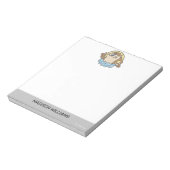 TAZ™ Expletive Circle Graphic Notitieblok (Gedraaid)