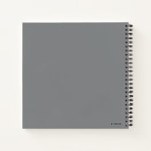 TAZ™ Expletive Circle Graphic Notitieboek (Achterkant)
