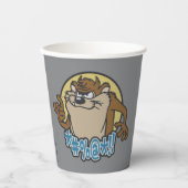 TAZ™ Expletive Circle Graphic Papieren Bekers (Voorkant)