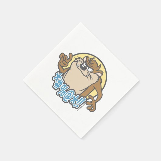 TAZ™ Expletive Circle Graphic Servet (Hoek)