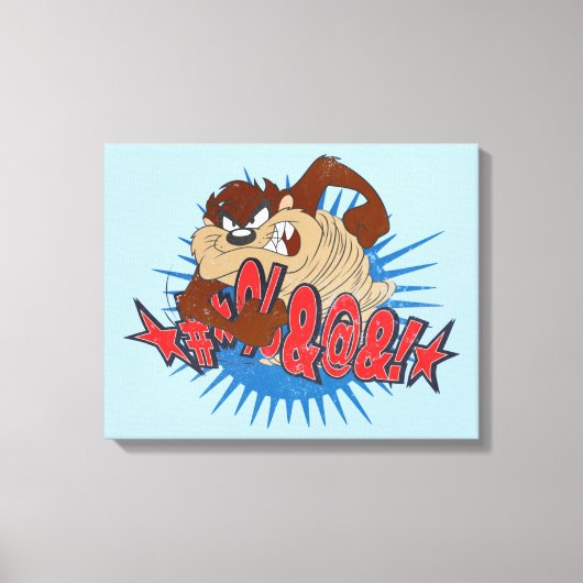 TAZ™ Gecensureerd Canvas Afdruk (Voorkant)